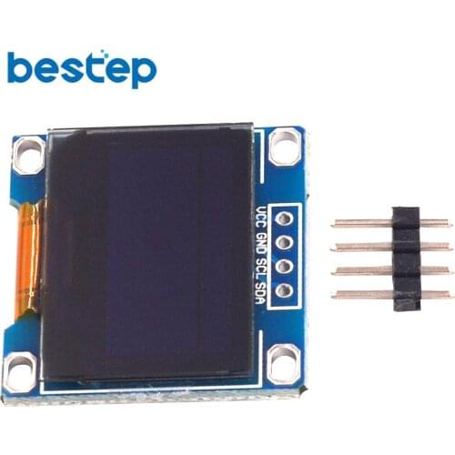 Yellow- blue double color 6pin/4pin 128X64 Blue White color OLED LCD LED Display Module for Arduino 0.96 inch I2C IIC Communicat