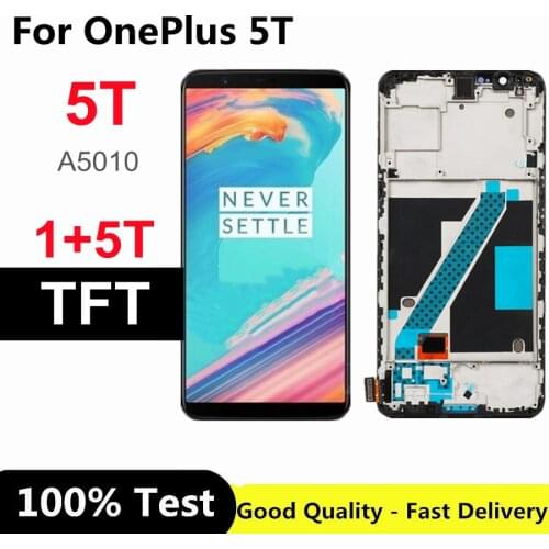 6.01" TFT For OnePlus 5T LCD Display Touch Display Touch Screen Assembly For OnePlus 5T A5010 Lcd 1+5t A5010 Lcd