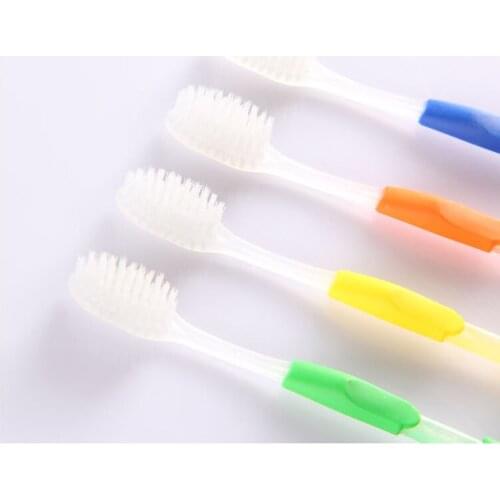 4pcs toothbrush brush Super Fine Toothbrush Protect Gingiva Tooth Brush Bamboo Charcoal Antibacterial Clean Tongue Coating