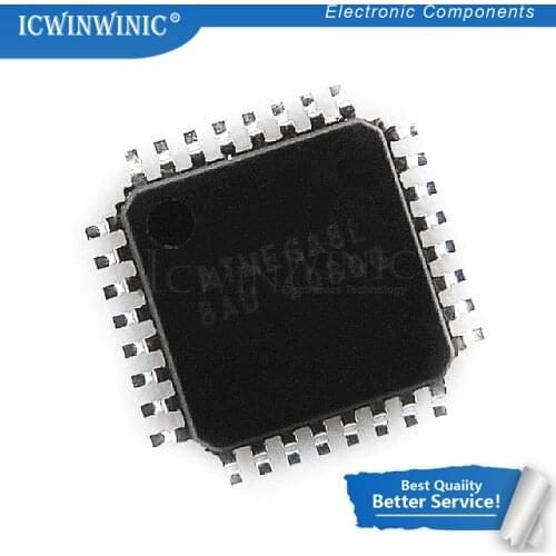 5piece ATMEGA8L-8AU ATMEGA8-AU QFP ATMEGA8L TQFP32 Programmable Flash new original In Stock