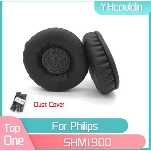 YHcouldin Earpads For Philips SHM1900 Ear Pads Headset Leather Ear Cushions Replacement Earcushions