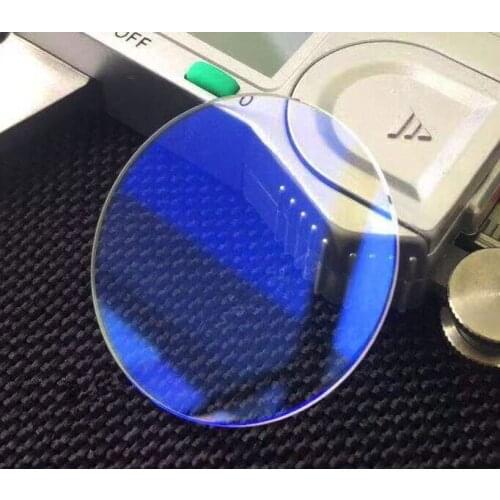 Free Shipping 1pc Brand New Convex 1.2*38/38.5mm Size Blue Light Mineral Glass for Watch Repair