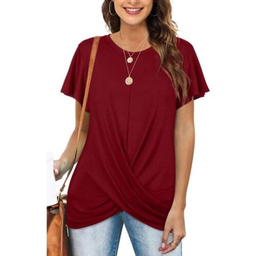 DYNJASONCGK Women's Plain T-shirts