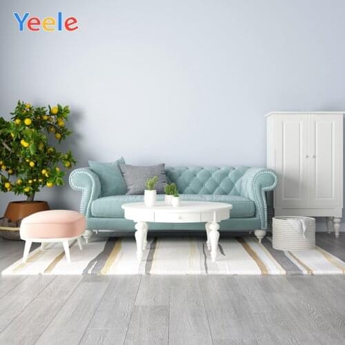 Living Room Sofa Interior Floor Newborn Baby Shower Boy Birthday Backdrop Photography Background For Photo Studio Photophone