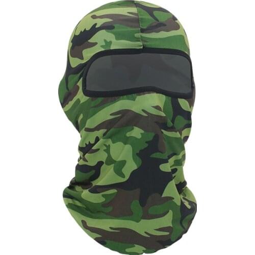 Camouflage Balaclava Outdoor Cycling Fishing Hunting Hood Protection Army Tactical Balaclava Head Face Mask Cover