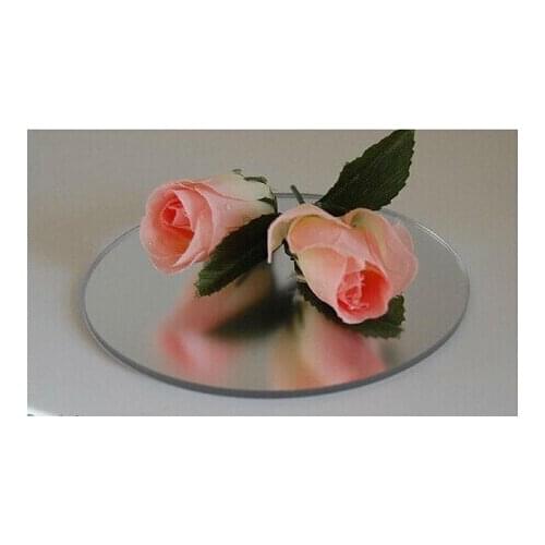 MEYA 3D Acrylic decorative mirror for wedding decoration , 330mm diameter acrylic mirror sticker