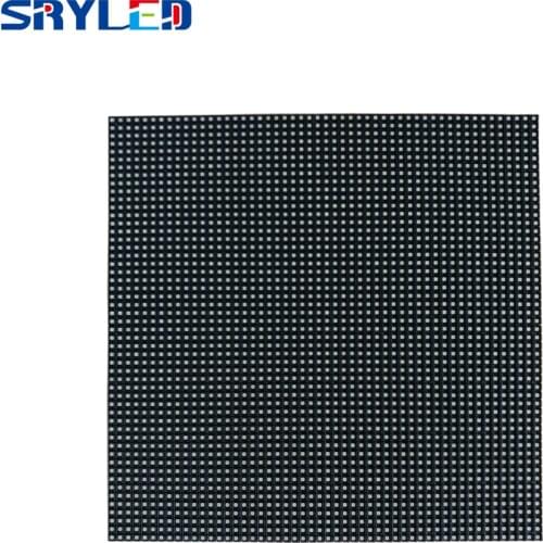 Outdoor P4.81 Energy-saving Full Color LED Module, SMD1921 Size 250x250mm with Data & Power Cables