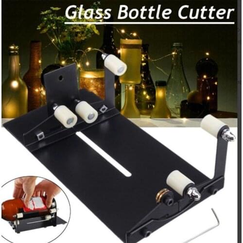 Glass Cutter Glass Bottle Cutter Cutting Tool Square and Round Wine Beer Glass Sculptures Cutter for DIY Glass Cutting Machine