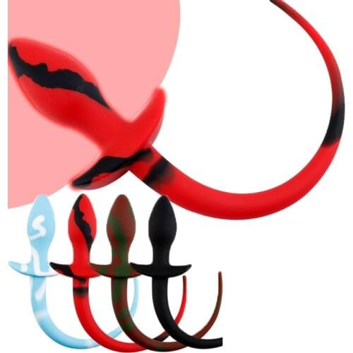 Pig Tail Butt Plug bullet Female anal plug lesbian Fairy Gspot Stimulation gay buttplug adult Sex Toys For Women games