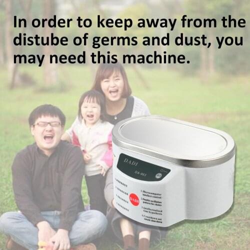 600ml Digital Ultrasonic Cleaner Ultrasonic Bath Lens Jewelry Glasses Circuit Board Cleaning Tool Ultrasound Jewelry Cleaner