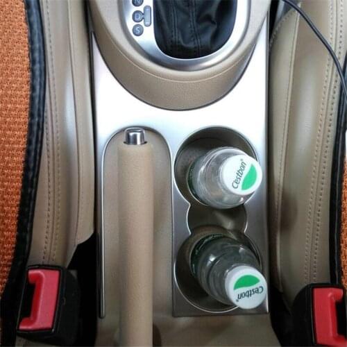 High Quality Car styling Water Cup Holder Decoration Frame case Fit For Volkswagen VW Touran 2011-2017