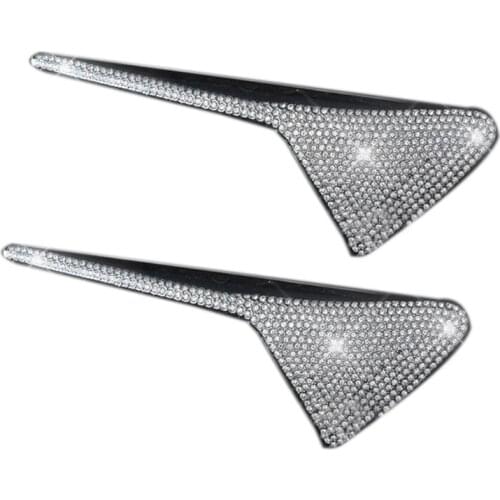 Personalized 2x/Set Auto Foliage Decor Strip Scratch Cover Guard for T-esla Model 3Y Paint Scratch Protector Sticker DIY A5KD