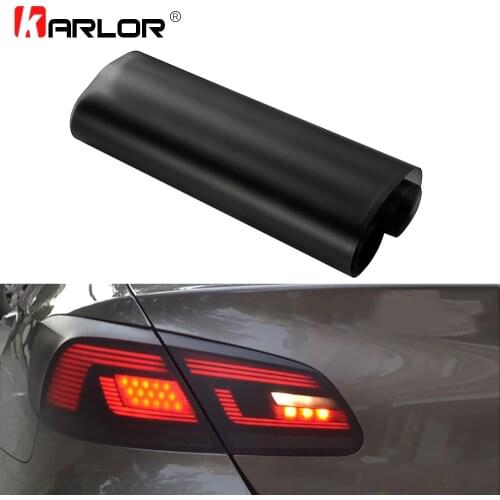 30*150cm Matt Smoke Light Film Car Matte Black Tint Headlight Taillight Fog Light Vinyl Film Rear Lamp Tinting Film Automobiles