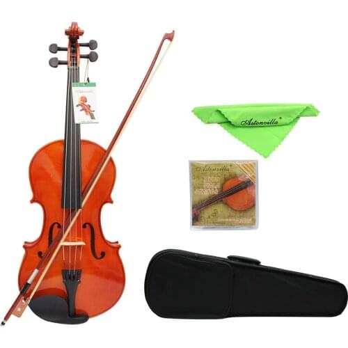 4/4 Full Size Solid Maple Viola of 16 Inch with Case Bow Bridge Strings