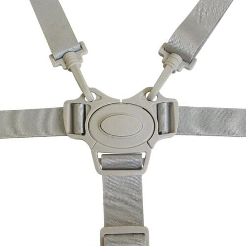 5 Point Harness Childrens Dining Chair Car Seat Safety Belt Baby Stroller Safety Strap 2 Packs Baby Stroller Accessories