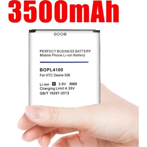 3500mAh BOPL4100 BOPM3100 Battery for HTC Desire 526 526G 526G+ Dual SIM D526h