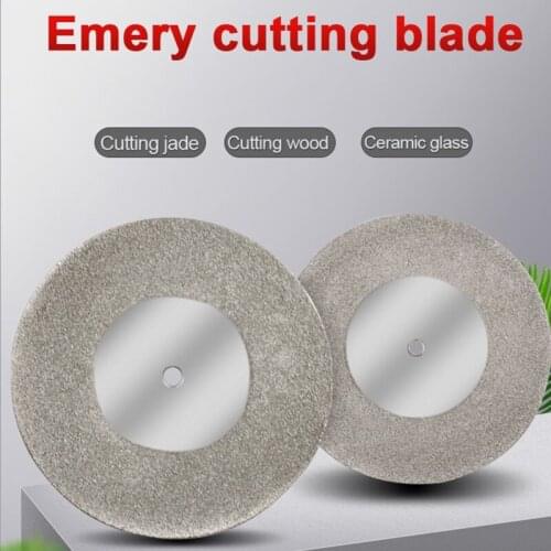 50/60mm Diamond Cutting Disc Grinding Wheel Saw Circular with 3mm Shank Drill Bit Rotary Tool