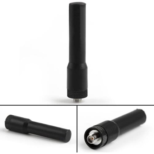 Artudatech 1Pcs SF20 VH F& UHF Dual Band Radio SMA Female Rubber MINI Flexible Antenna 7cm