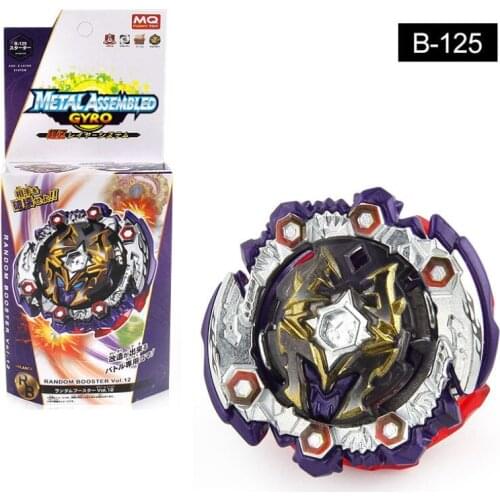 Bayblade Burst B-125 Random Booster Vol. 12 Dead Hades.11T.Z' With Two-way Pull Ruler Launcher YH2065