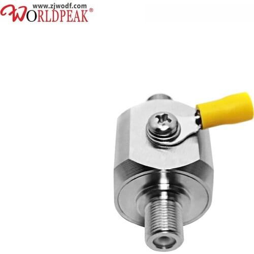 Free Shipping 0-3G 50pcs F female to F female lightning arrester surge arrester