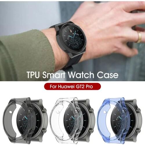 Case Cover For Huawei GT2 PRO ECG Hollow Out Protective Case Watch Screen Skin Cover Frame Fashion Protector Frame Shell Stock