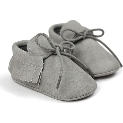 Spring Baby Shoes PU Leather Girls Shoes for Girls Baby Booties Baby Moccasins Fashion Fringe First Walks 0-18M 10 Colors