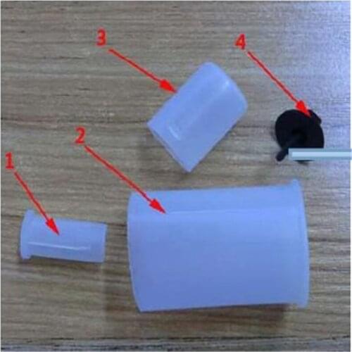 ERIKC Hot sale Liseron Plastic caps for Common Rail injector in case of damage including 4 parts