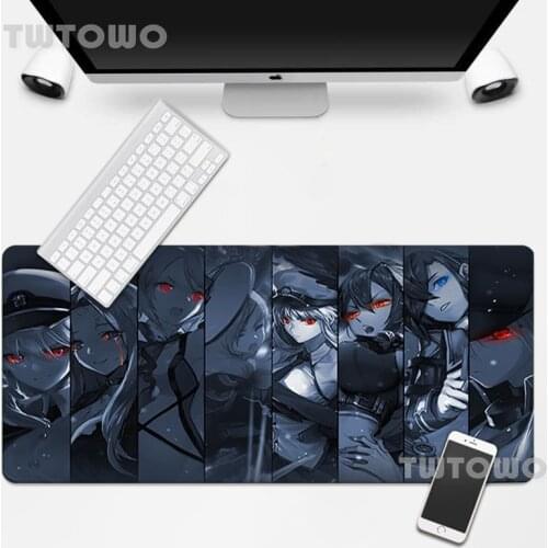 Azur Lane Anime Mouse Mat Mousepad Gaming MousePad Desktop Mouse Pad MousePads Natural Rubber Gamer HD Computer Carpet Office