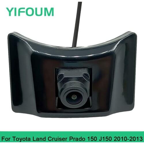 YIFOUM Car Front View Parking Night Vision Positive Waterproof Logo Camera For Toyota Land Cruiser Prado 150 J150 LC150 2010-13