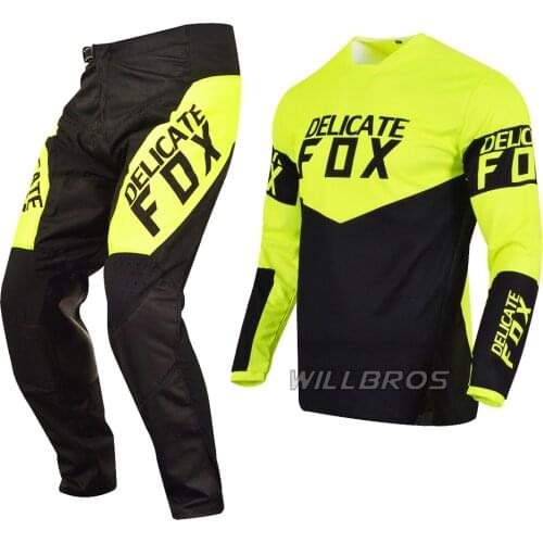 2021 Delicate Fox The New One 180 Revn Jersey Pants Motocross Motorbike Mountain Bicycle Gear Set Mens Racing Suit