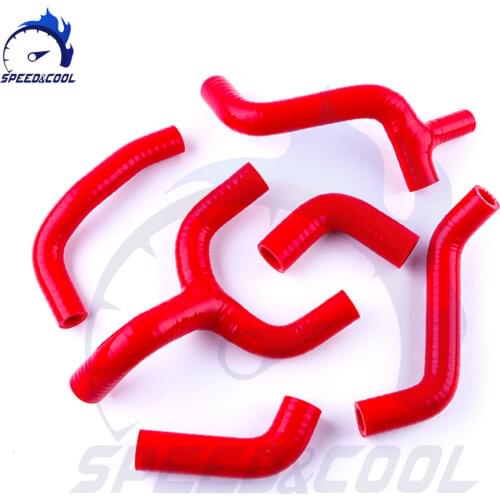 For 2010 2011 Husqvarna SMS 630 TE 630 Motorcycle Silicone Radiator Coolant Hose Kit High Performance Pressure Temperature