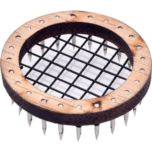 2PCS/Set Handmade Push-In Queen Marking Disc Round Push-In Queen Mark Cage for Queen Bee Marking