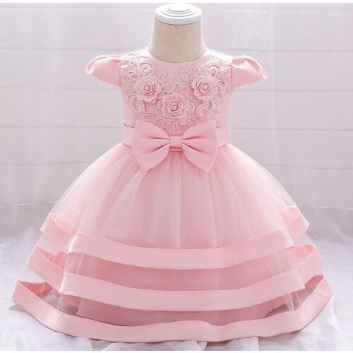 Toddler Infant Baby Vestidos Baby Girls Baby Girl Dress Princess Birthday Party Baby Girl Clothes Dress Baby Born 3-24 Months