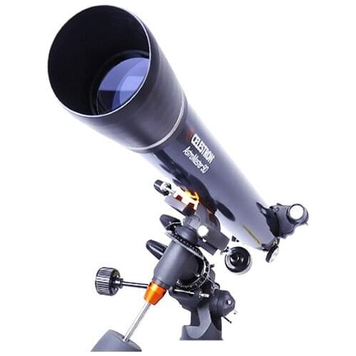 Telescope 90EQ professional stargazing deep space students 10000 adults enhanced high magnification DX21064