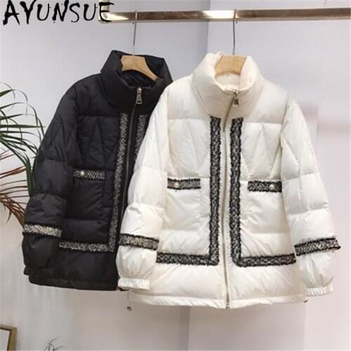 Autumn Winter Womens Down Jacket White Duck Down Coat Female Ultra Light Puffer Jacket Women Korean Clothes Mujer Chaqueta KJ