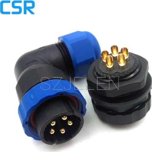 SD20TA-ZM, waterproof 5 pin connector,IP67, LED 5 pin power cable connector, automotive wire connector plug socket
