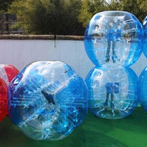 Crazy TPU/ PVC Inflatable Human Size Body Bubble Soccer Bumper Ball For Sale With Free Pump