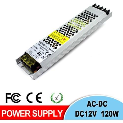 Ultrathin Power Supply DC 12V 72W 100W 120W 150W 180w 200W 250W 300W 350W 360W 400W Lighting Transformers For Led Lamp cctv