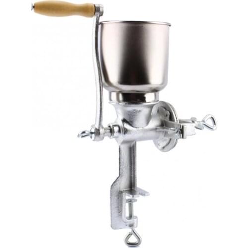 High Quality Manual Grain Grinder Corn Coffee Food Wheat Manual Hand Grains Oats Iron Nut Mill Crank Cast
