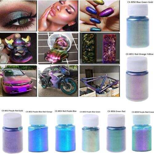 Mirror Chameleons Resin Pigment Pearlescent Epoxy Resin Magic Discolor Powder