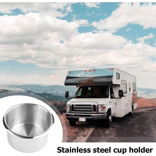 1 Pc Stainless Steel Cup Drinking Rack Portable And Durable Cup Holderfor Marine Boat Truck Camper Car Interior Accessories