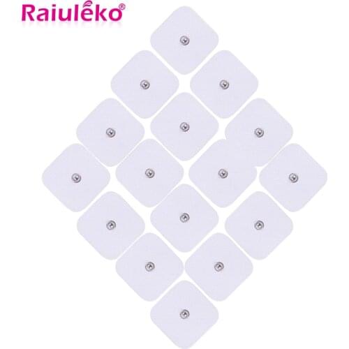 10/20Pcs Massager Patch Electrode Pads Gel Tens Pulse Ems Acupuncture Physiotherapy Machine Nerve Muscle Stimulator Slimming
