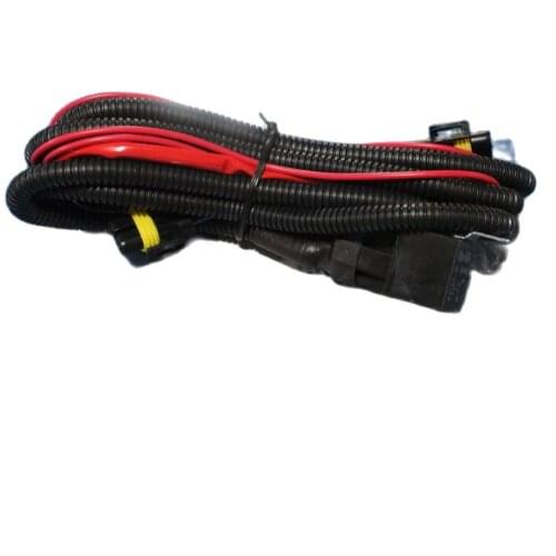 10 pcs/lot wholesale Auto Car Cable Wiring Harness Kit with Switch Relay Blade Fuse for LED Light Bar Fog Lamp for Ford Focus