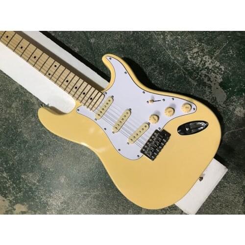 2021 high quality ST electric guitar Cream electric guitar, Cream pickup, Real photos free delivery