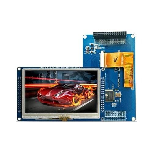 4.3 inch 34P TFT LCD Resistive Touch Color Module SSD1963 Drive IC XPT2046 16Bit Parallel Interface 480*272