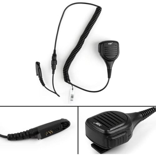Artudatech 1Pcs IP54 Waterproof Speaker Microphone For Motorola GP328Plus GP344 GP 328 338 Plus / 344 Radio