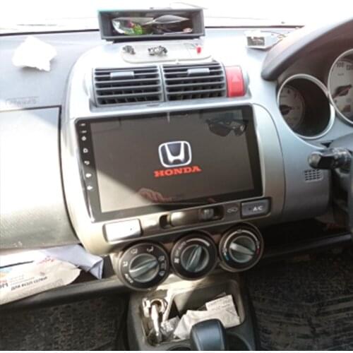 For Honda Saloon Fit Aria City 2004 -2007 RHD Right Hand Drive Central Multimidia Android Auto Autoradio Bluetooth Apple Carplay