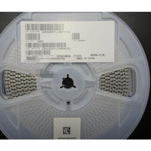 Free Shipping 1000pcs/lot GRM32ER71J106MA12L 10UF 63V X7R 1210 new and original Fuse