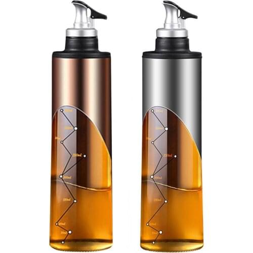 650ml Olive Oil Bottle Seasoning Bottle Vinegar Bottle Soy Sauce Bottle Oil Container Kitchen Cooking Tools