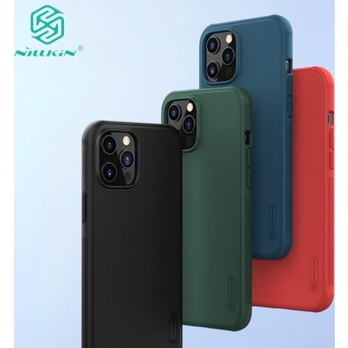 For iPhone 12 Pro Case Nillkin PC +TPU Super Frosted Shield Pro for iPhone 12 Pro Max Case All Around Coverage מגנים